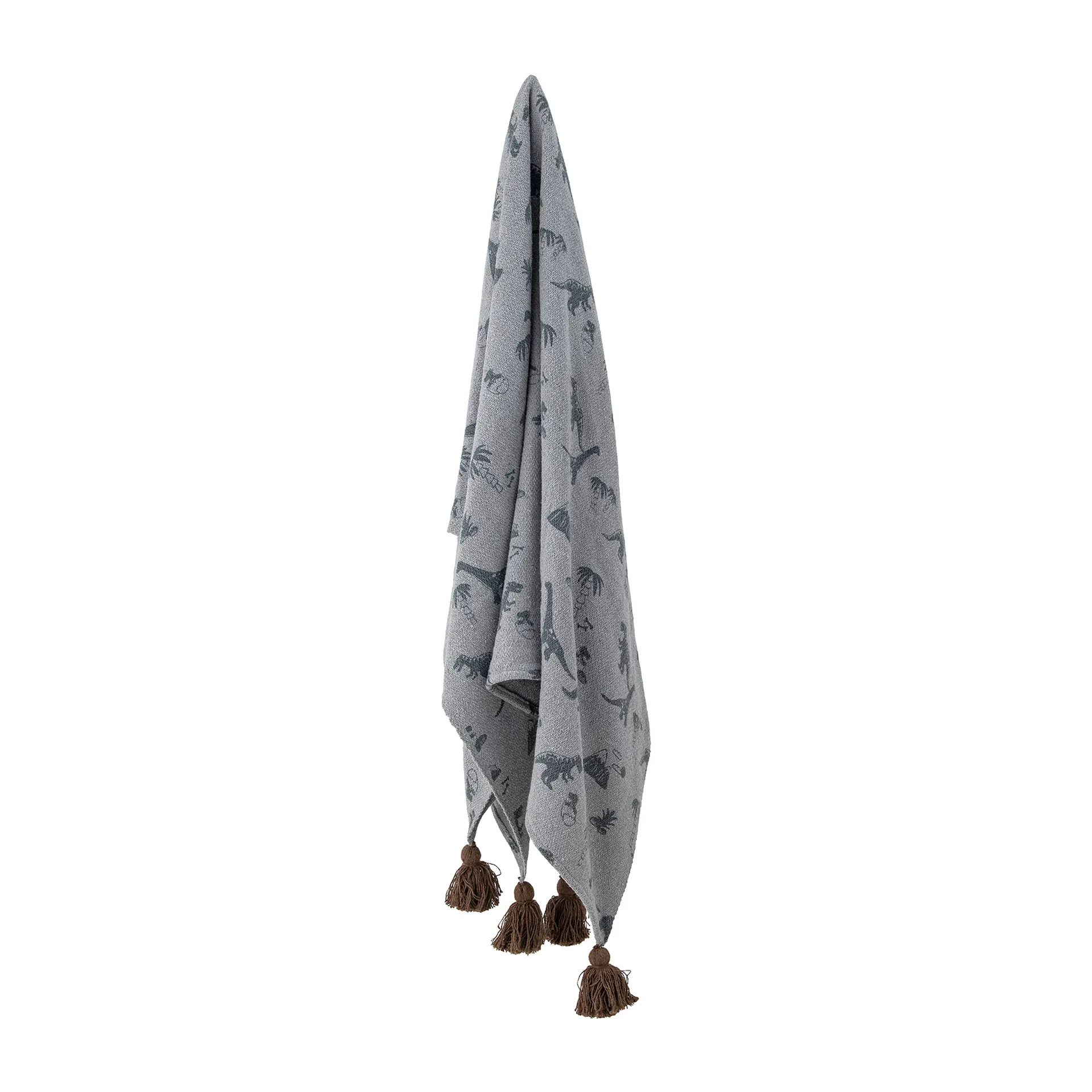 Bongo viltti 130 x 160 cm, Sininen Bloomingville