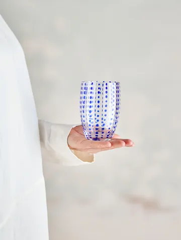 Brinley juomalasi 4-pack - Sininen - Bloomingville