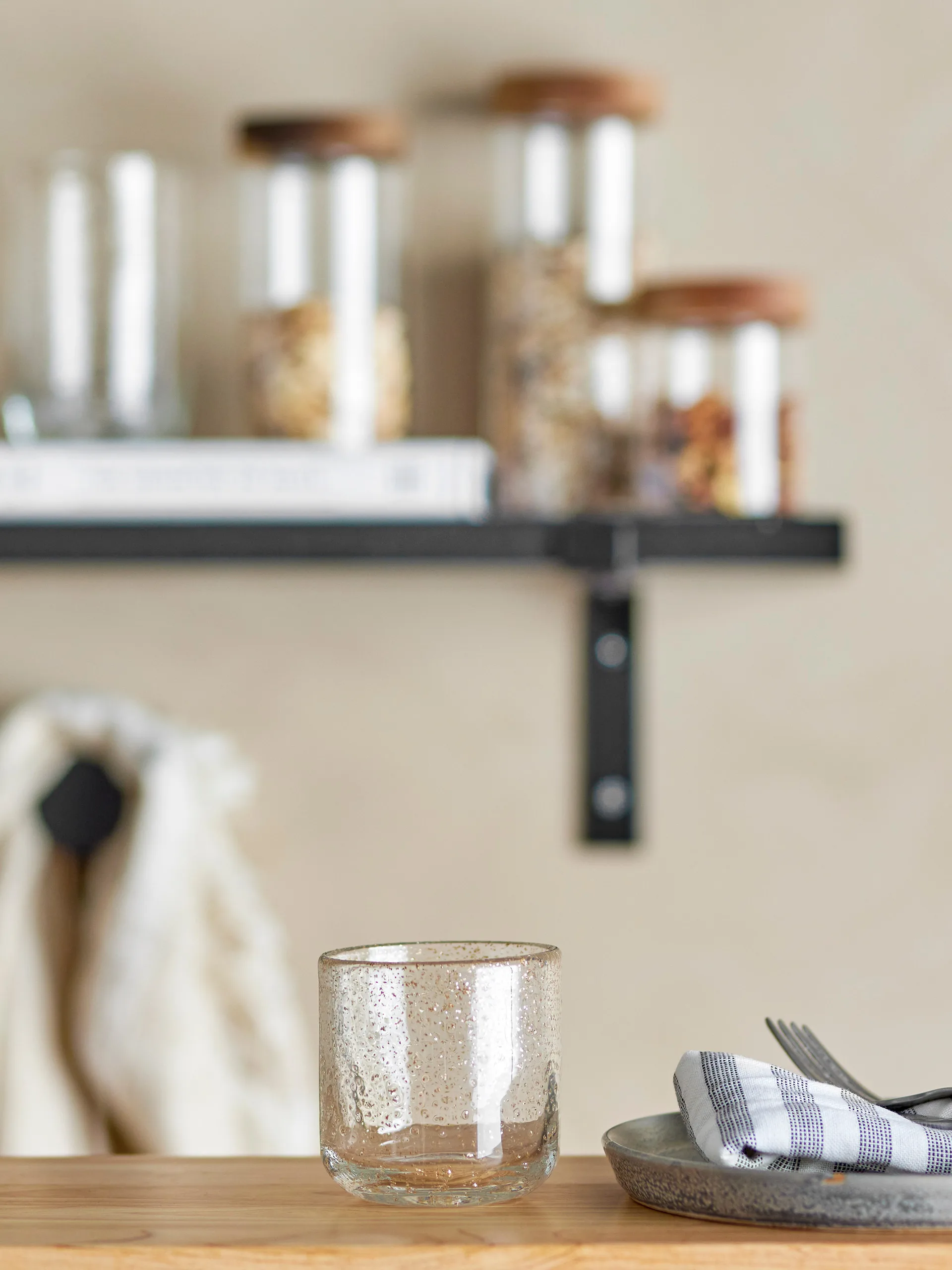 Bubbles juomalasi 25,5 cl, Clear Bloomingville