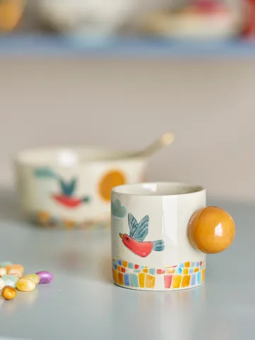 Colorine muki 15,5 cl - Luonnollinen - Bloomingville