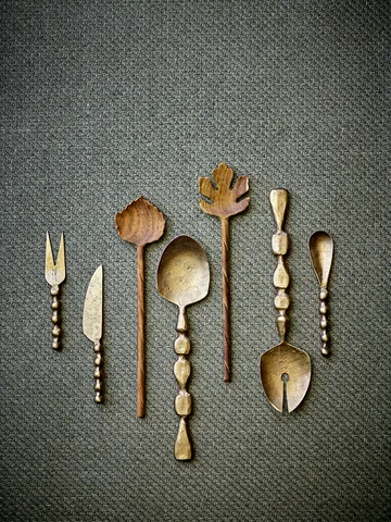 Edi salaattiveitset 2 osaa - Messinki - Bloomingville