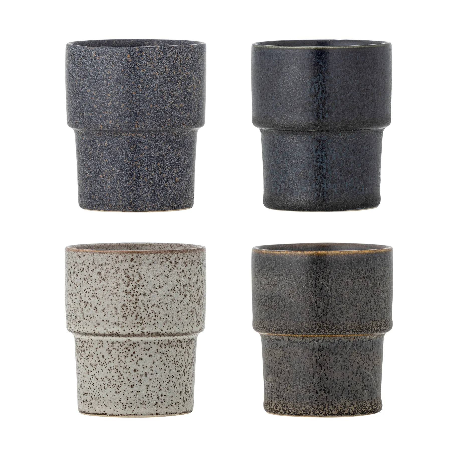 Ewan muki 4-pack, Ruskea Bloomingville