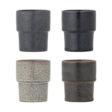 Ewan muki 4-pack - Ruskea - Bloomingville