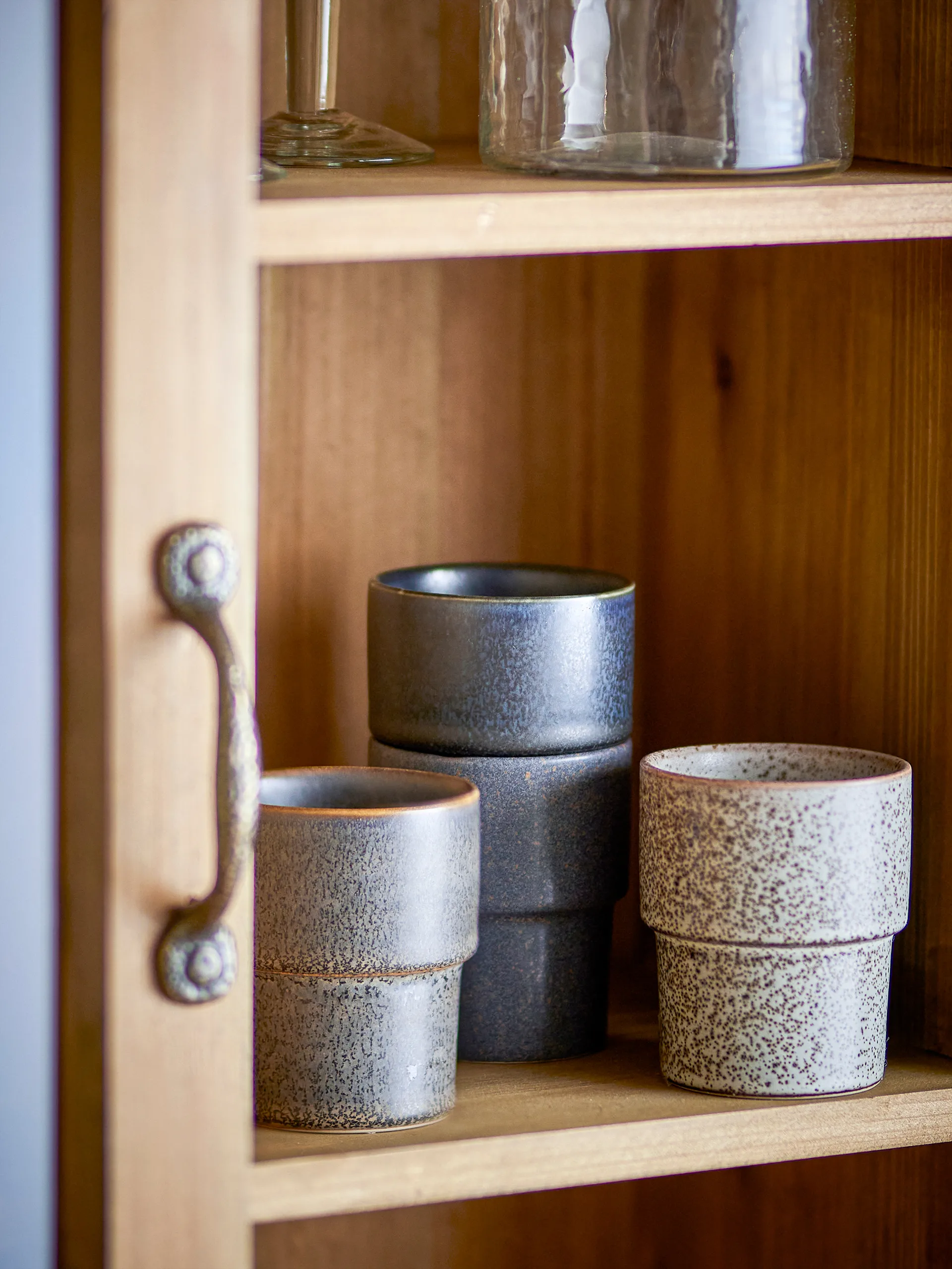 Ewan muki 4-pack, Ruskea Bloomingville