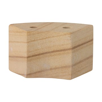 Florida kynttilänjalka 14,5x8x7,5 cm - Natural sandstone - Bloomingville