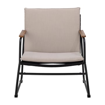 Hampton lounge-nojatuoli 68 x 71 x 76 cm - Musta-beige - Bloomingville