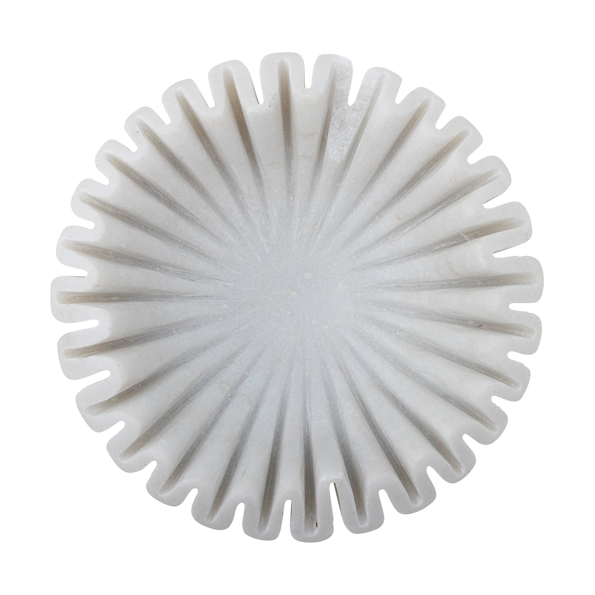 Harmonia koristekulho Ø17 cm, White marble Bloomingville