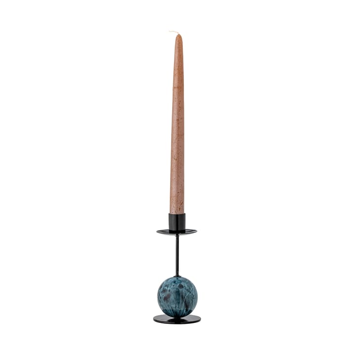 Jayda kynttilänjalka Ø7x15 cm, Blue-iron Bloomingville