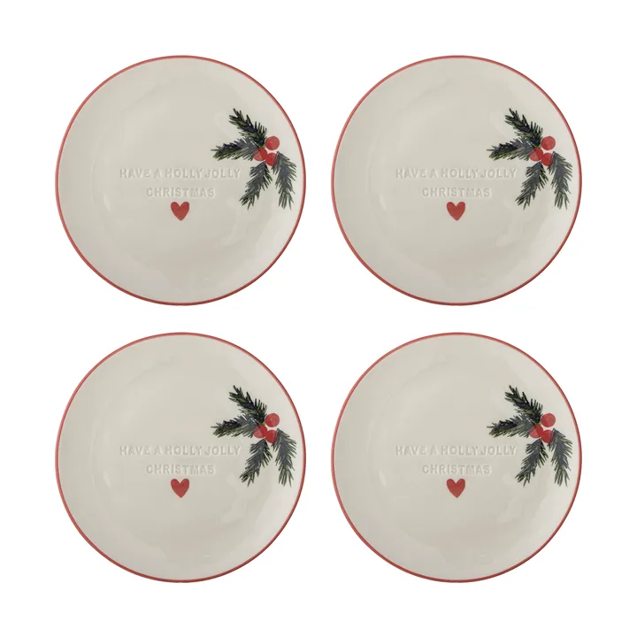 Jovida assiett - Nature, 4 osaa, Ø16 cm - Bloomingville