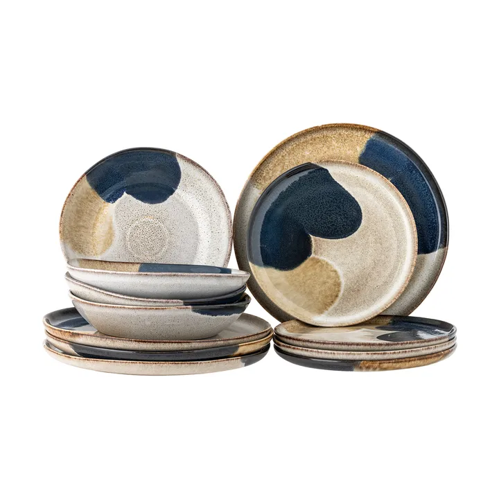 Jules kattauksensarja 12-osaa - Harmaa - Bloomingville