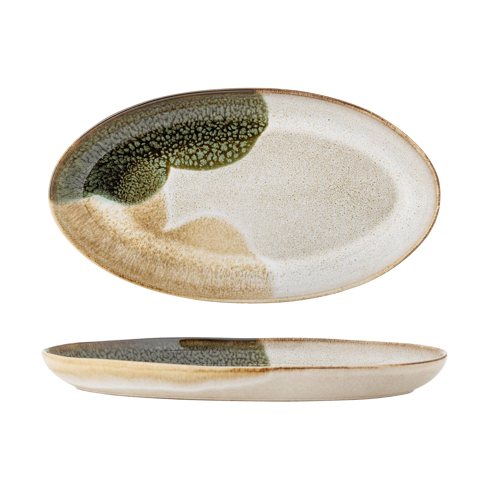 Jules tarjoiluvati, Green, 33,5x18,5 cm Bloomingville