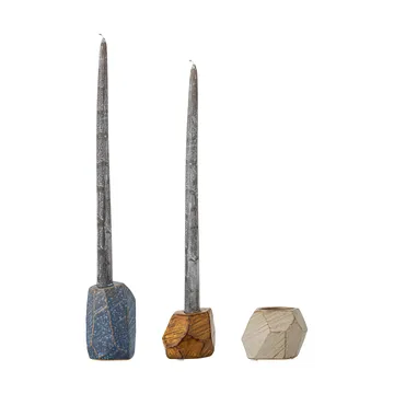 Kimber votiivi ja kynttilänjalka 3-osaa - Sininen - Bloomingville