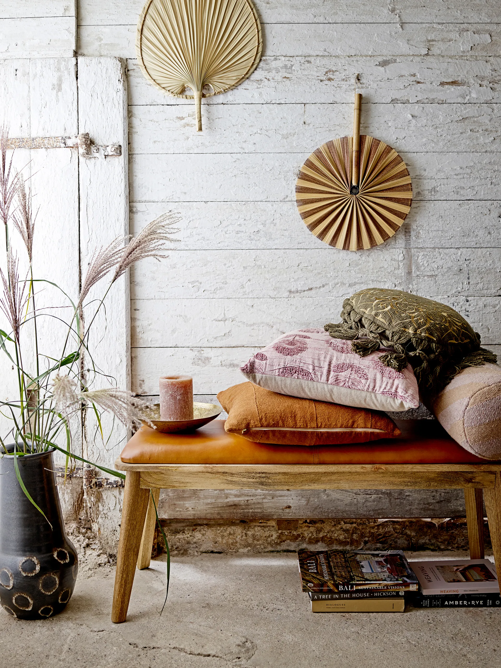 Kita tyyny 45 x 45 cm, Ruskea Bloomingville