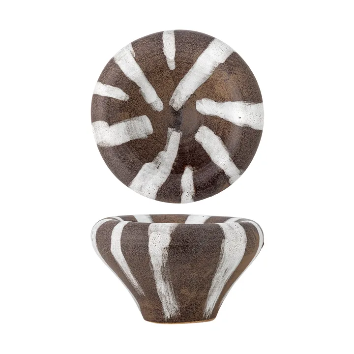 Ladris kulho Ø23 cm - Ruskea - Bloomingville