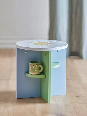 Latti jakkara - Monivärinen, Ø30 cm - Bloomingville