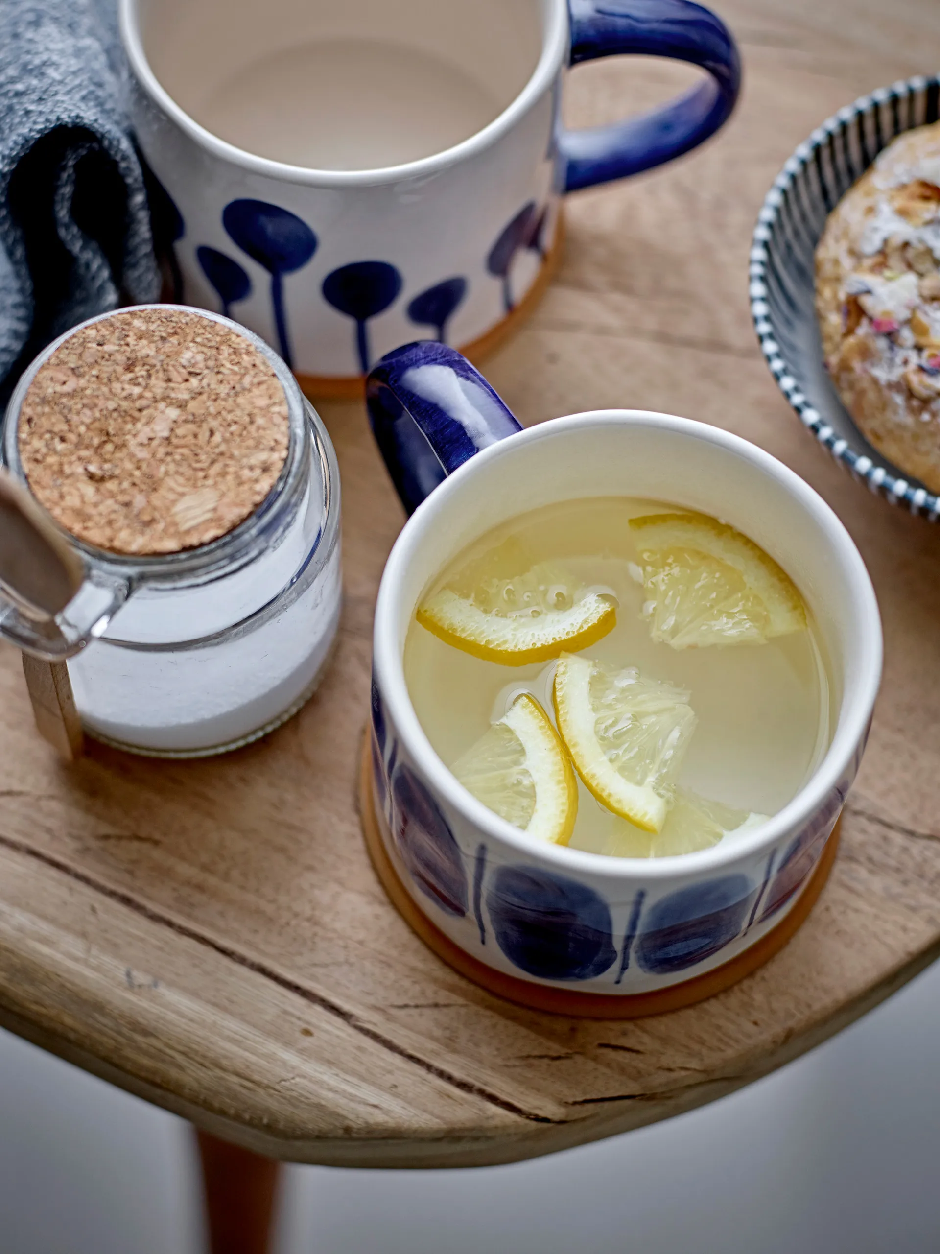 Linora muki 45 cl 3-pack, Sininen Bloomingville