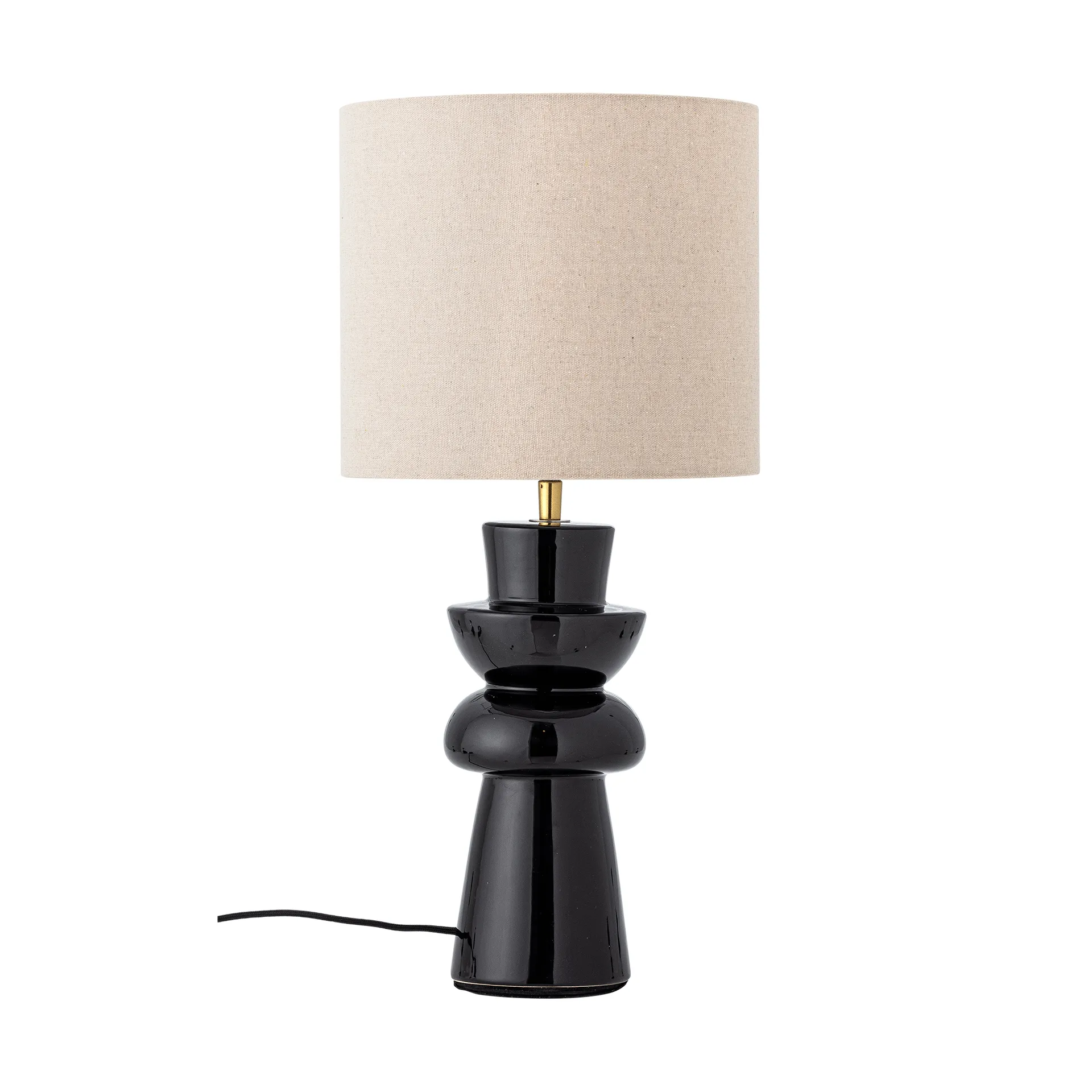 Lio pöytälamppu, Black, Ø25 cm Bloomingville