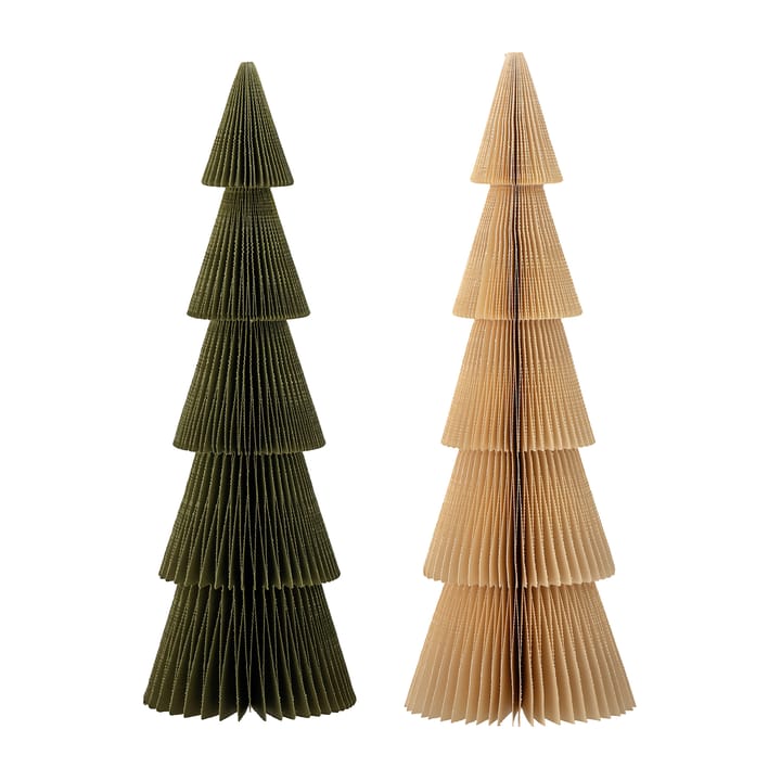 Milan koriste joulukuusi 2 kpl 30,5 cm - Green - Bloomingville