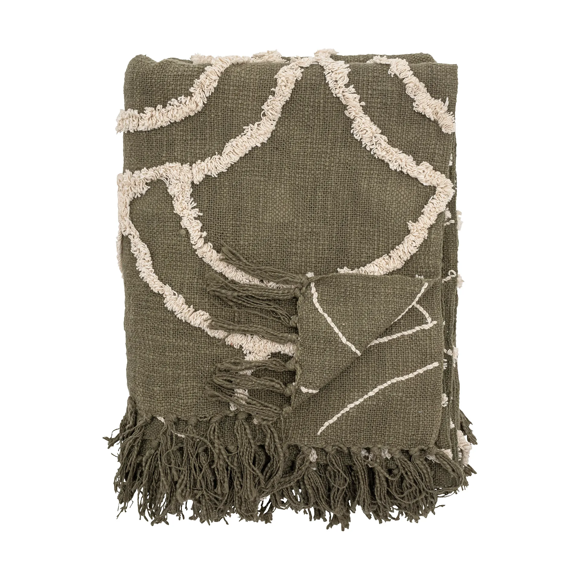 Mirfield torkkupeitto 125x150 cm, Green Bloomingville