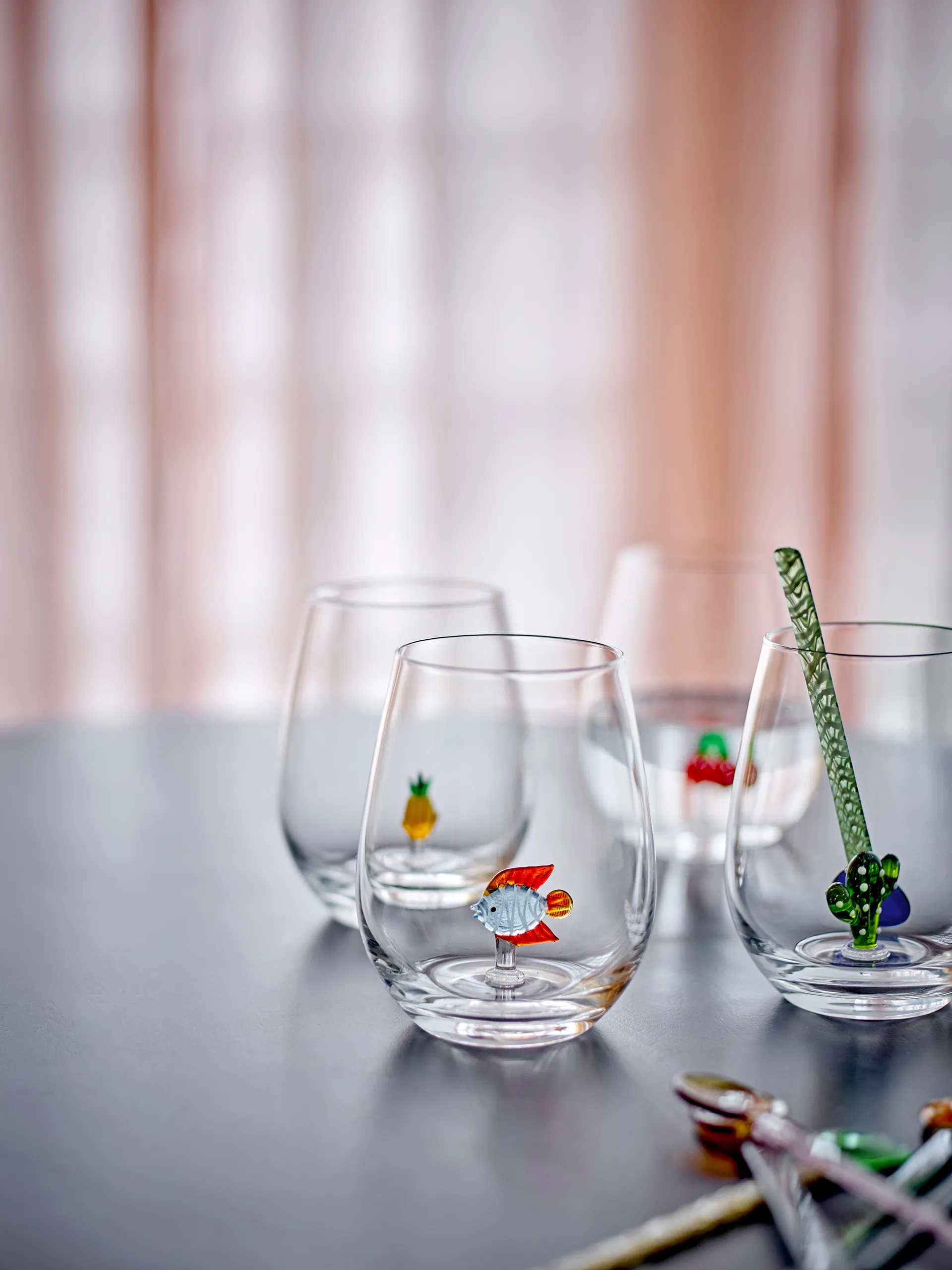 Misa juomalasi 56 cl, Clear-pineapple Bloomingville