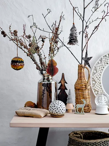 Misba joulukoriste Ø9 cm 4 osaa - Multi - Bloomingville