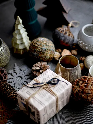 Misba joulukoriste Ø9 cm 4 osaa - Multi - Bloomingville