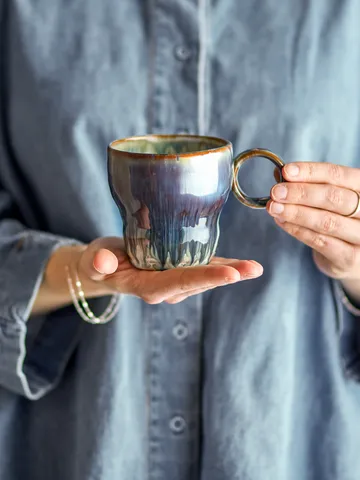 Nigel muki 4-pack - Sininen - Bloomingville