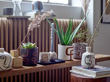 Norma maljakko 15,5 cm - Valkoinen - Bloomingville