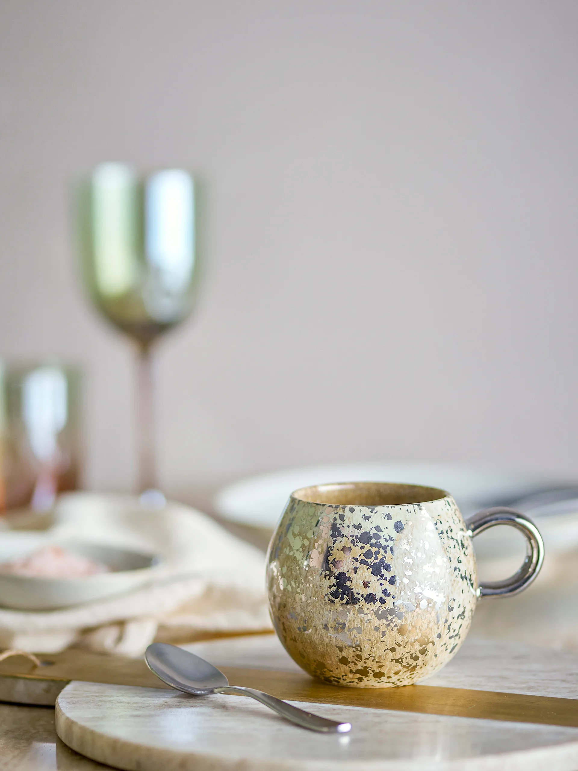 Paula muki 24 cl, Keltainen Bloomingville