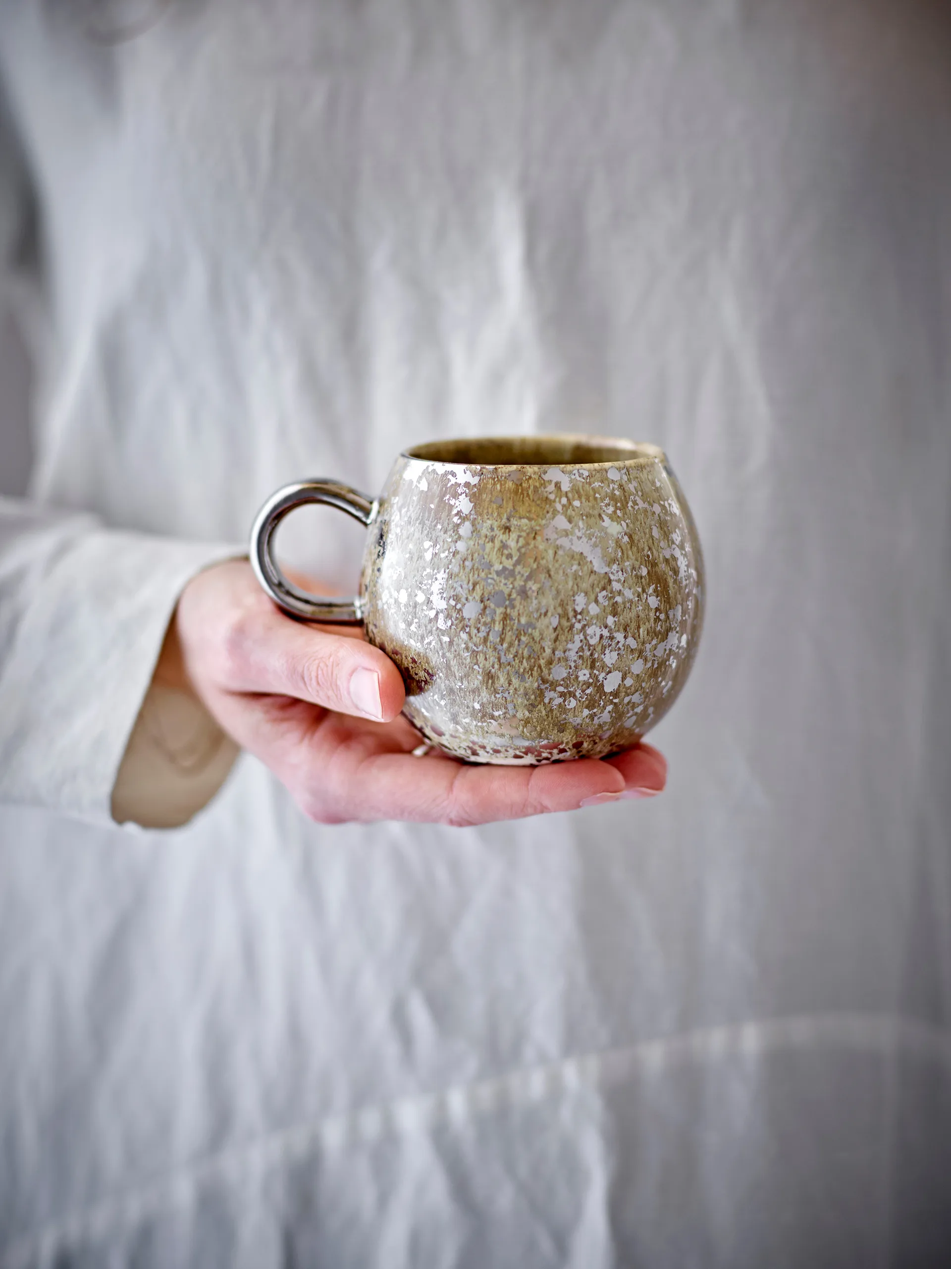 Paula muki 24 cl, Keltainen Bloomingville