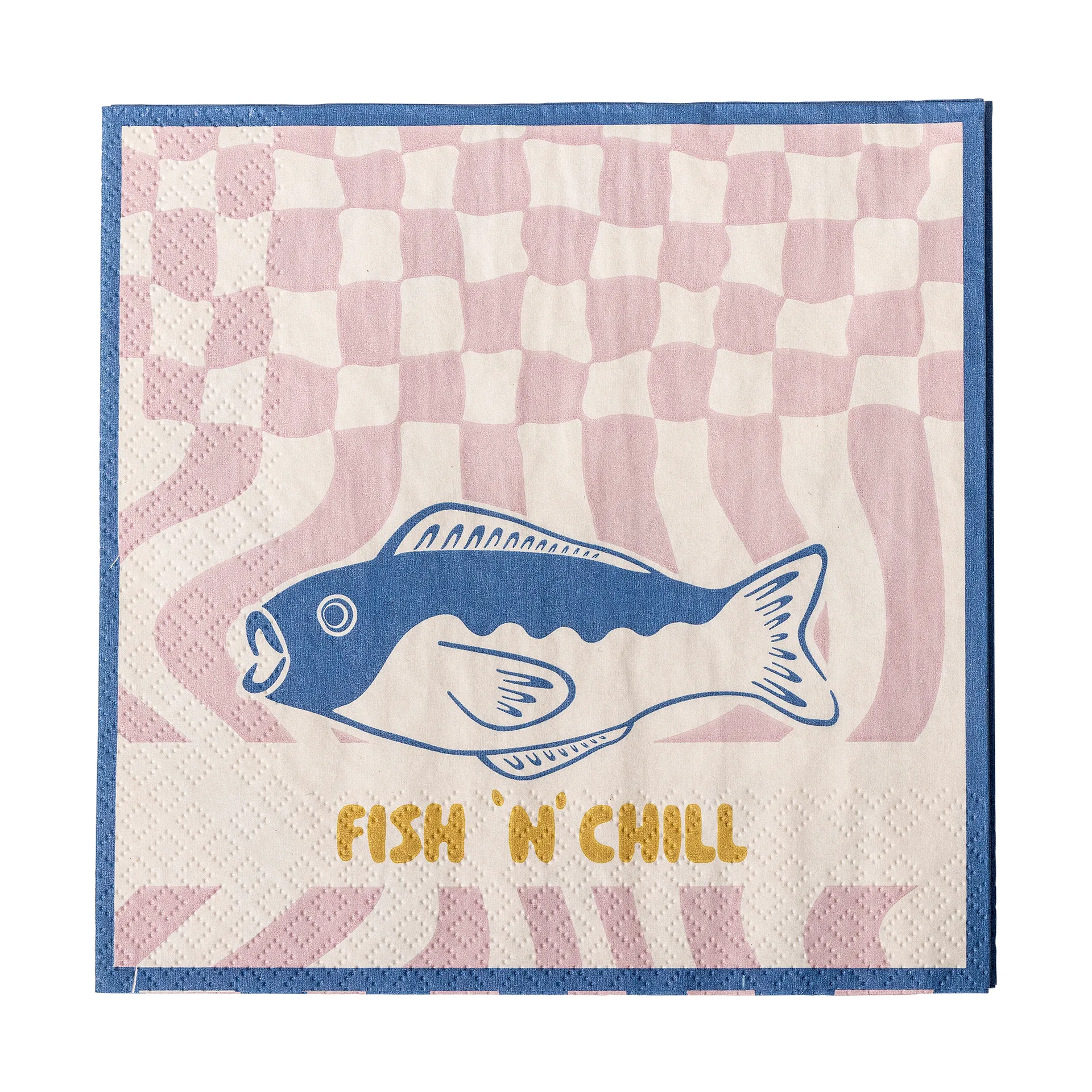 Remy paperinen lautasliina 20-pack, Sininen Bloomingville