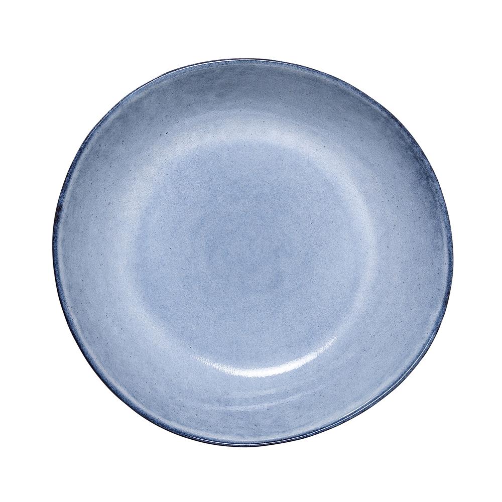 Bloomingville Sandrine syvä lautanen sininen