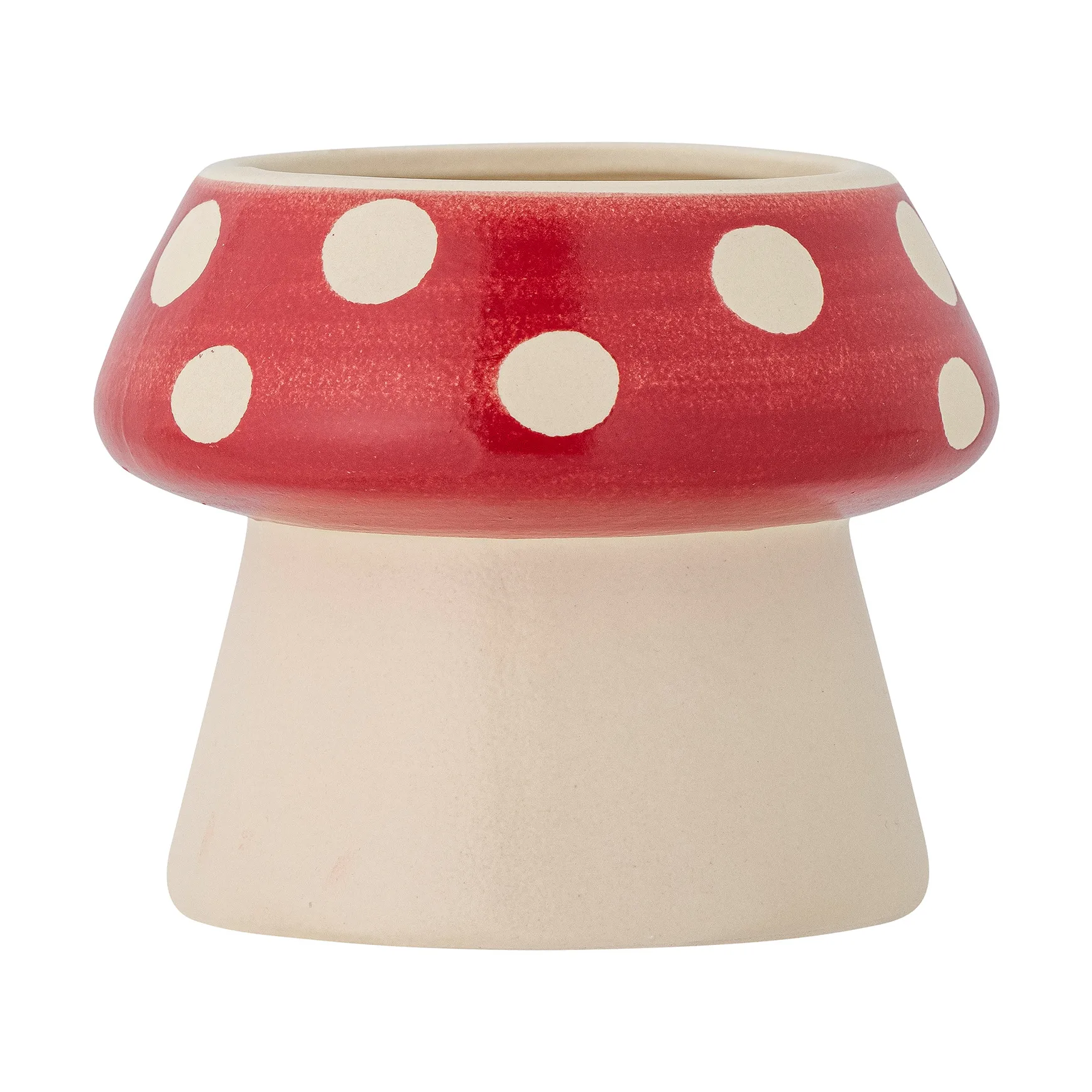 Sophine ruukku Ø12x10,5 cm, Red mushroom Bloomingville