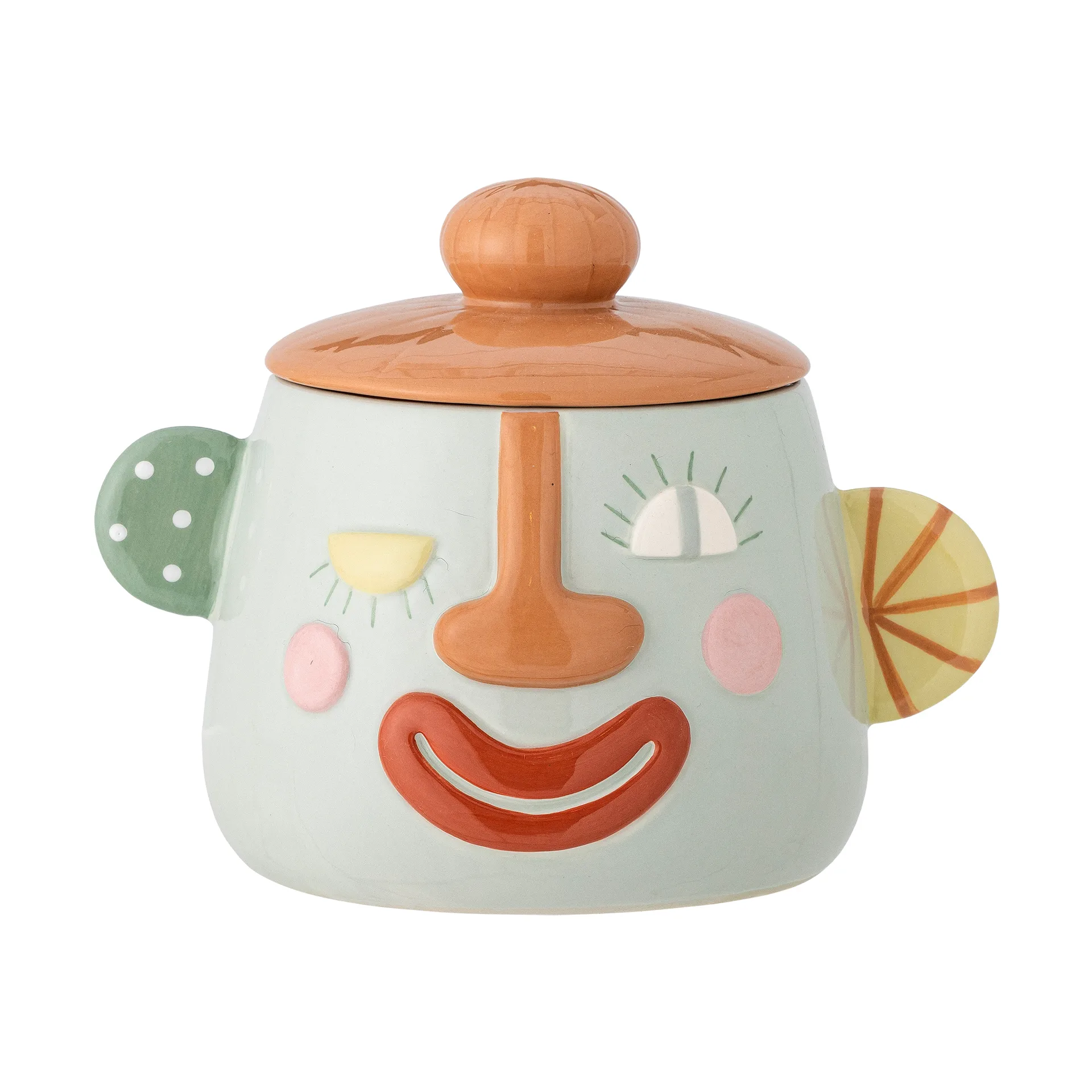 Sylvie purkki kannella Ø12 cm, Monivärinen Bloomingville