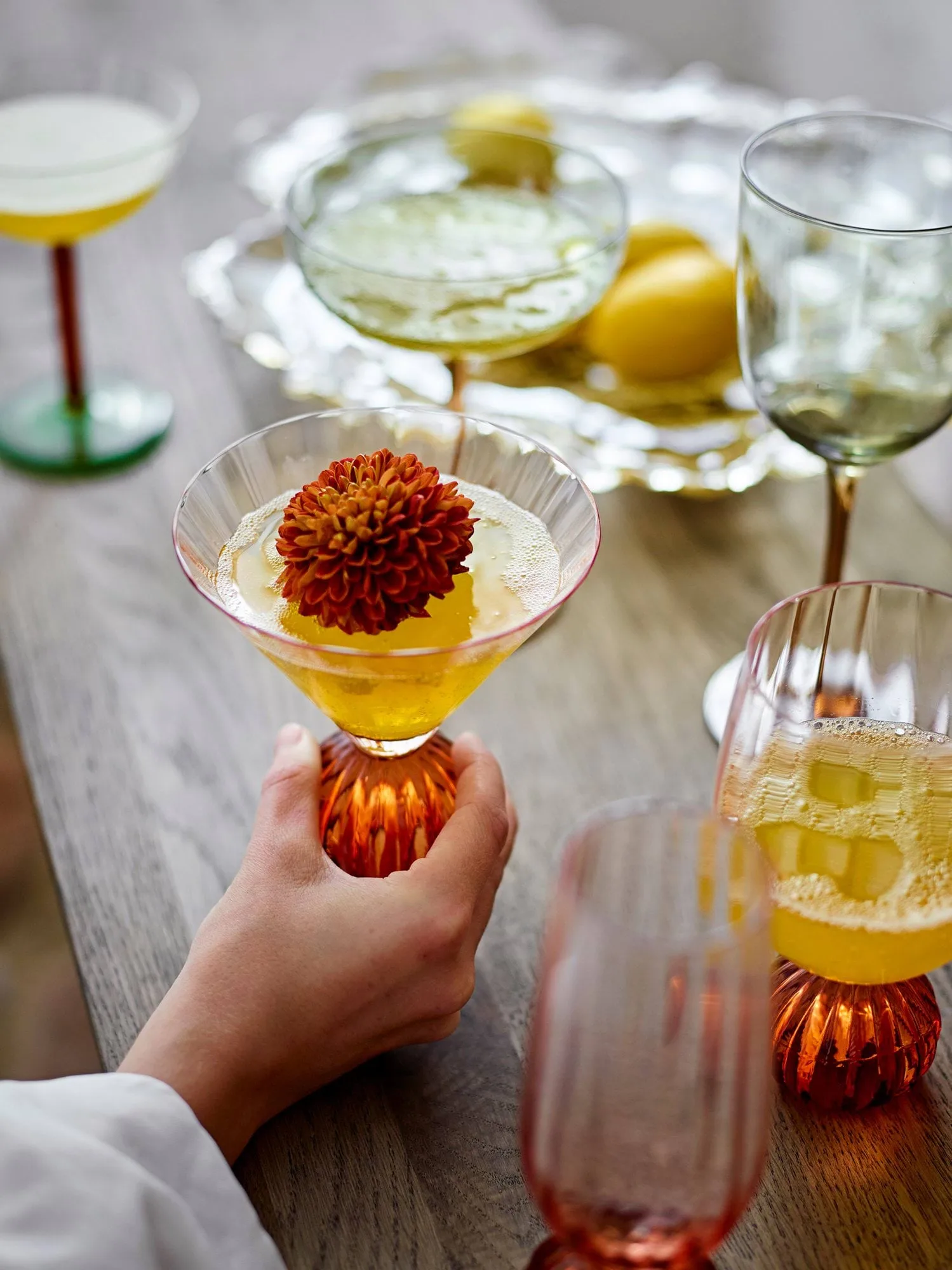 Taurin cocktail-lasi 30 cl, Ruusunpunainen Bloomingville