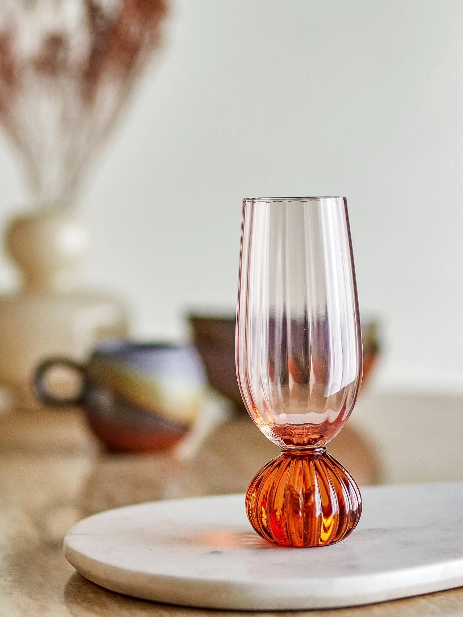 Taurin samppanjalasi 25 cl, Ruusunpunainen Bloomingville
