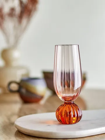 Taurin samppanjalasi 25 cl - Ruusunpunainen - Bloomingville
