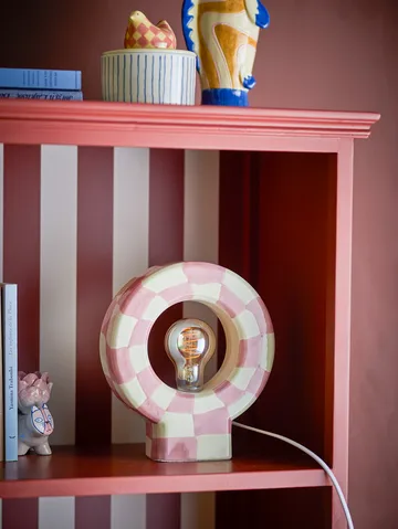 Vialini pöytälamppu 20,5x23,5 cm - Ruusu - Bloomingville