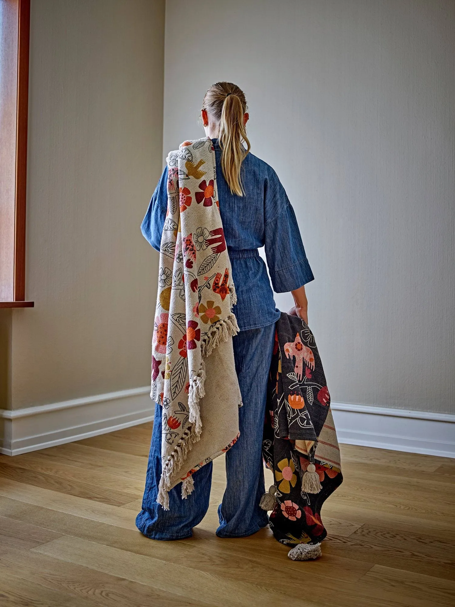 Vivielle viltti, Monivärinen, 160x130 cm Bloomingville