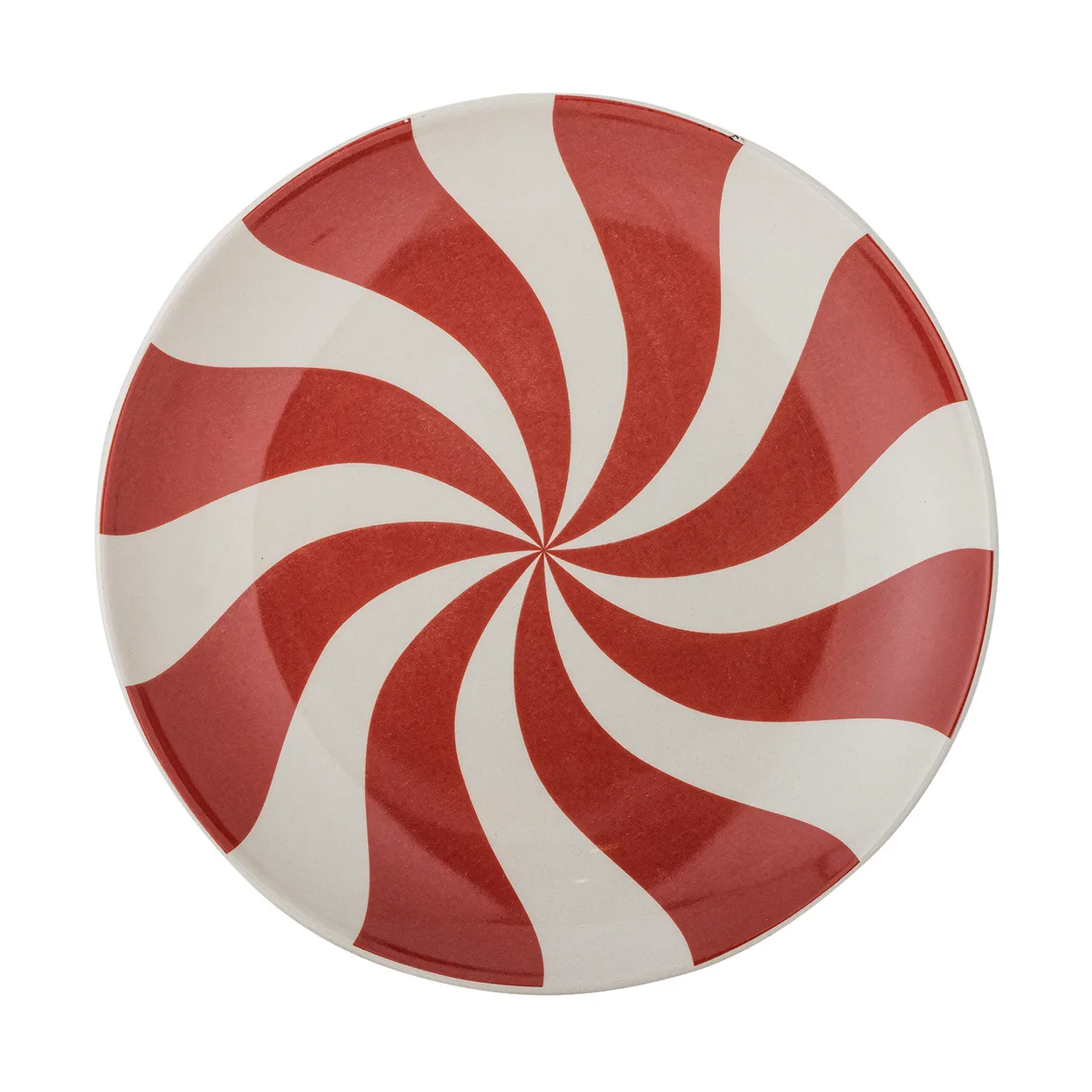 Bloomingville Yule lautanen Ø23 cm Luonnollinen-punainen