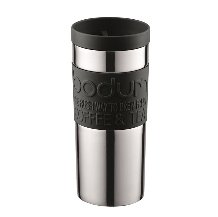 Bodum Travel Mug kromi pieni - musta - Bodum