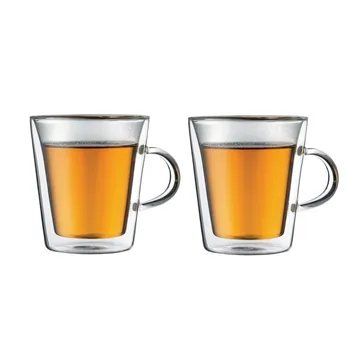 Canteen kaksiseinäinen korvallinen lasi 2 kpl - 0,2 l - Bodum