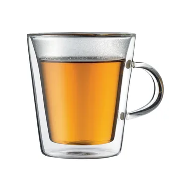 Canteen kaksiseinäinen korvallinen lasi 2 kpl - 0,2 l - Bodum