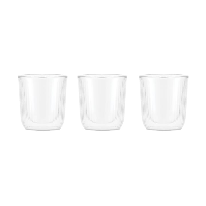 Douro kaksiseinäinen sake-lasi 6 cl 3-pakkaus - Kirkas-bambu - Bodum