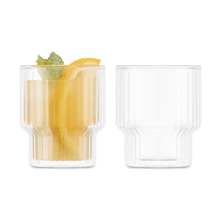 Navalia kaksiseinäinen lasi 15 cl 2-pakkaus - Kirkas - Bodum