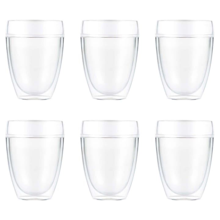 Pavina Outdoor kaksiseinäinen muovista valmistettu lasi, 6-pakkaus - 35 cl - Bodum