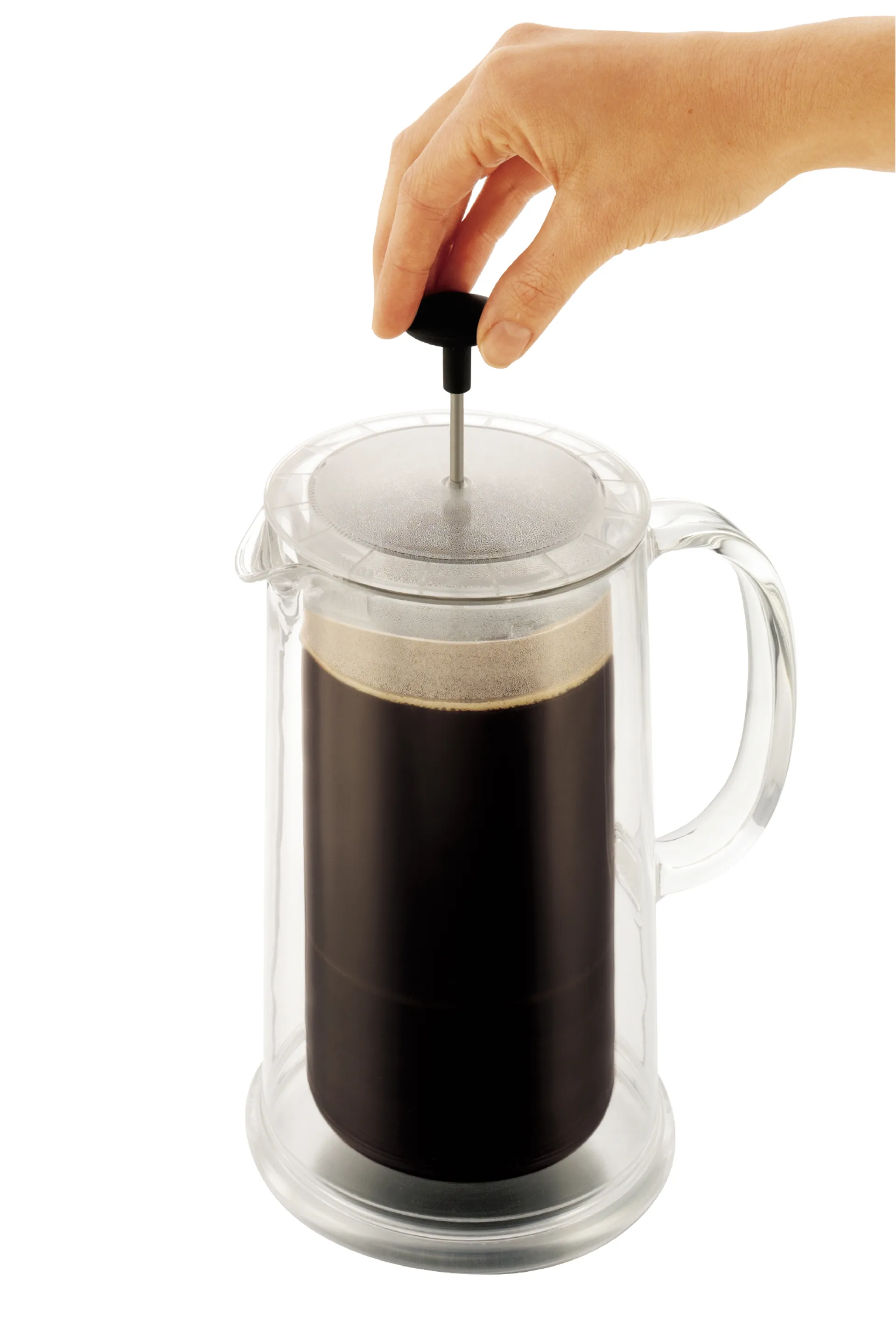 Thermia French -pressopannu kaksoisseinät 1 L, Transparent Bodum