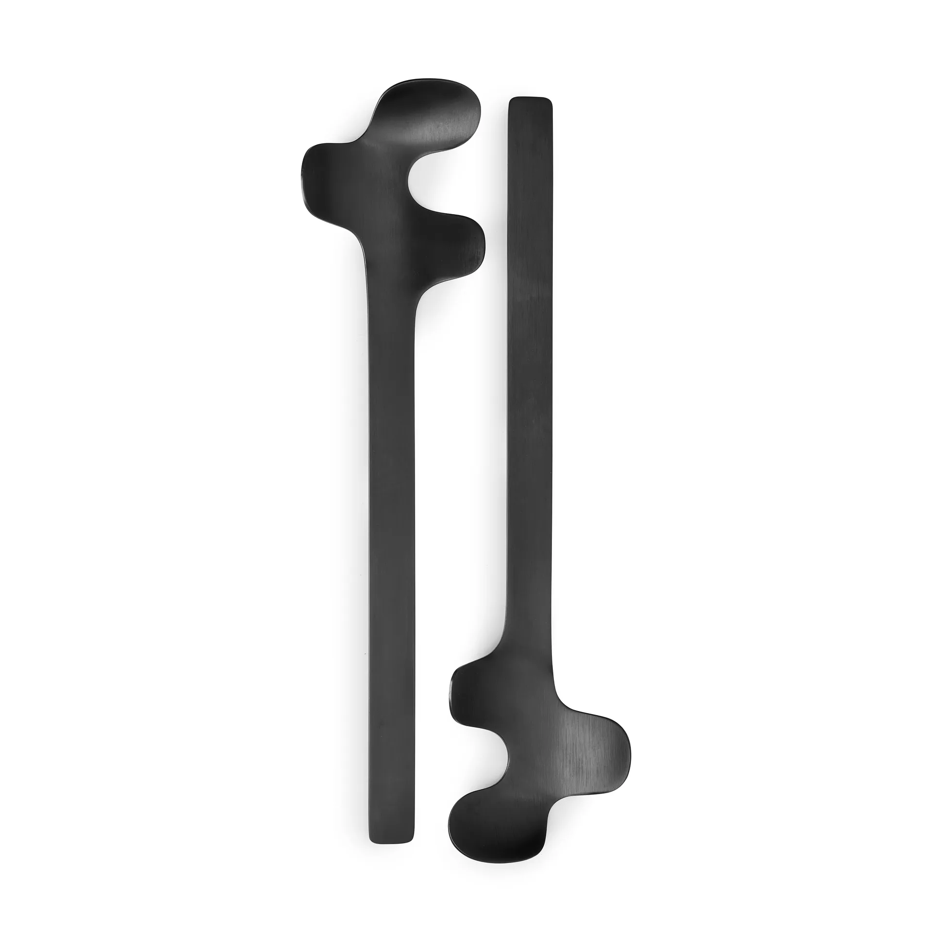 Leaf salaattiottimet, Brushed Black Born In Sweden