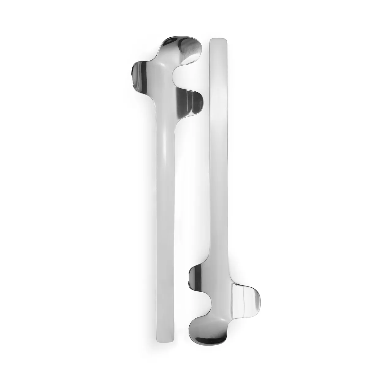 Born In Sweden Leaf salaattiottimet Polished Steel