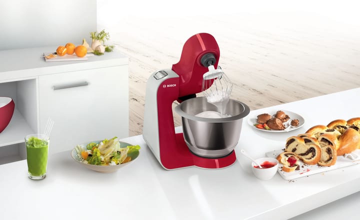 Bosch Serie 4 MUM 5 yleiskone 1000W, Punainen-hopea Bosch